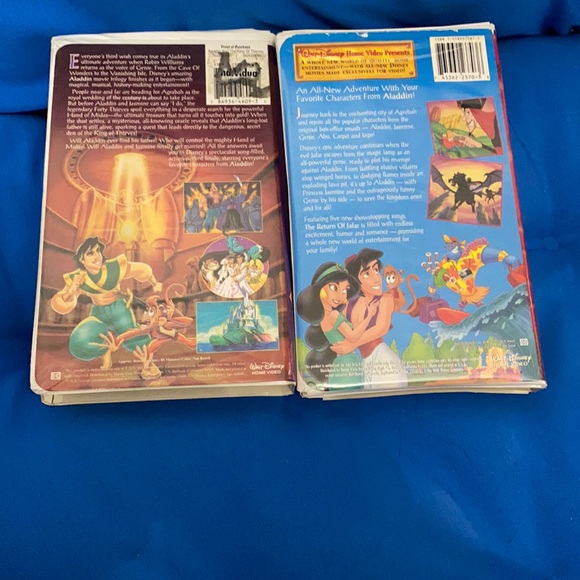 Disney Original Vintage Rare VHS Tapes Only One Owner Since Released Includes 3 - Picture 6 of 16